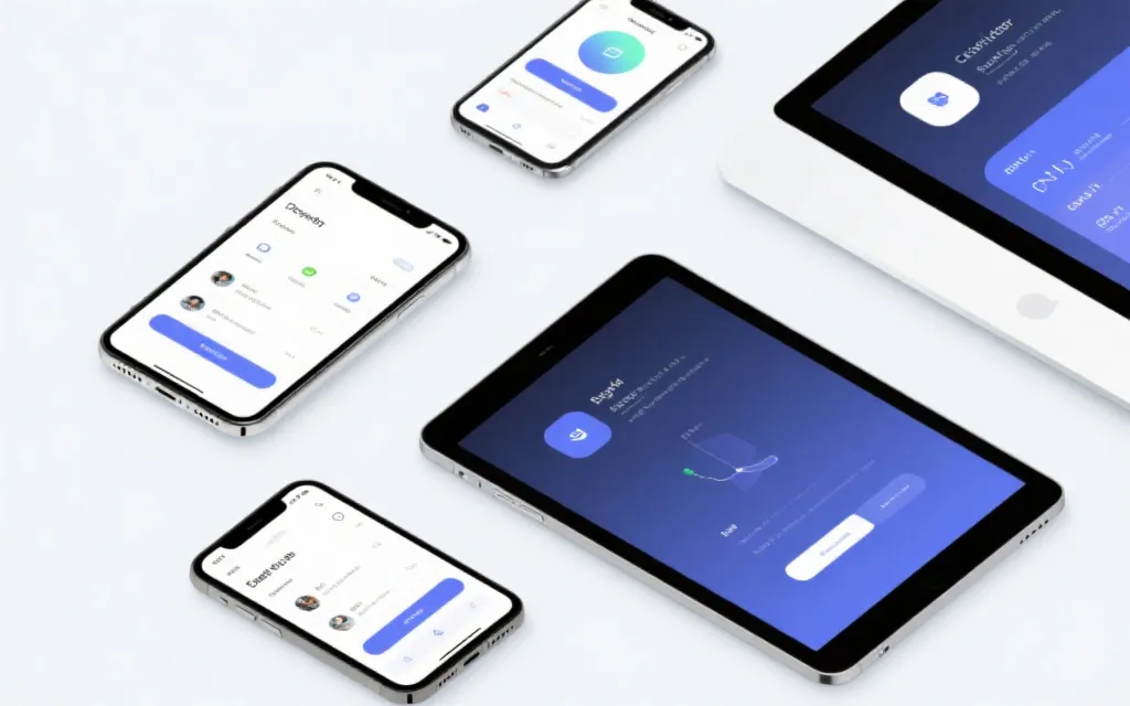 多端兼容与数据同步示意